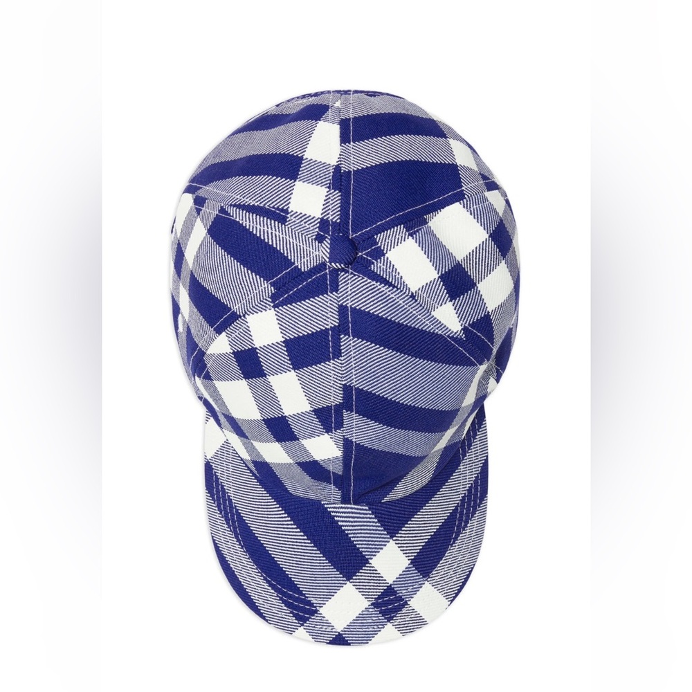 Burberry check-plaid cotton baseball cap - Picture 3 of 6